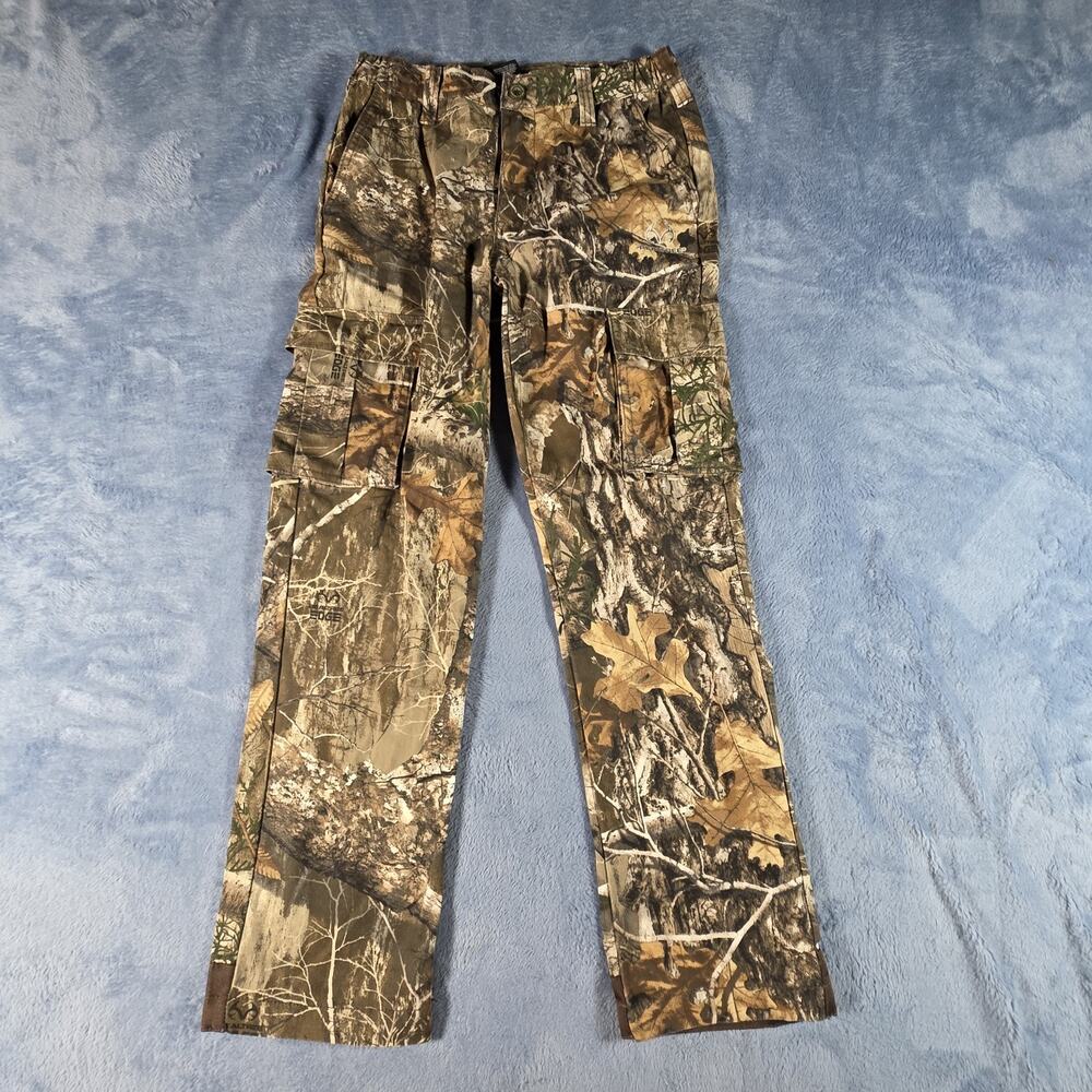 Realtree Youth XL 14-16 Camo Cargo Hunting Pants Outdoor Boys